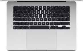 Macbook air 15.3' chip m2 con CPU de 8 nucleos 8gb de memoria unificada 512gb SSD grafica m2 GPU de 10 nucleos pantalla liquid retina camara facetime HD a 1080p teclado magic keyboard retroiluminado con touch ID trackpad force touch plata