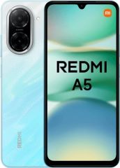 Smartphone redmi a5 capacidad  128gb RAM 4gb procesador unisoc t7250 pantalla 6.88' camara frontal 8 MP camara trasera 32mp bateria 5200mah 4g DUAL SIM o micro SD color  azul