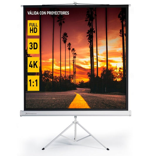 PANTALLA PROYECCION PHOENIX TRIPODE MANUAL 112 200X200