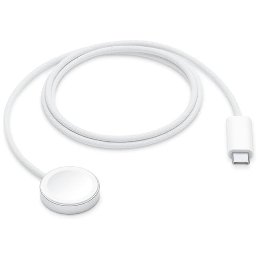 Cable desde USB-C Macho a Carga Magnetica Longitud 1 Metro Este Cable Conecta el Apple Watch Combinando la Tecnologia MagSafe con la Carga Inductiva al Puerto USB del Ordenador para Sincronizarlo o Cargarlo o al Adaptador de Corriente USB de para Cargarlo