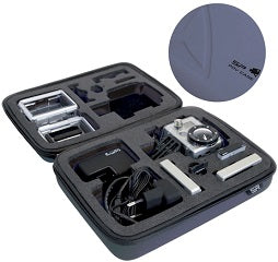 Accesorio camara deportiva estuche sp pov case gris para hero3 y hero2  220x165x70mm
