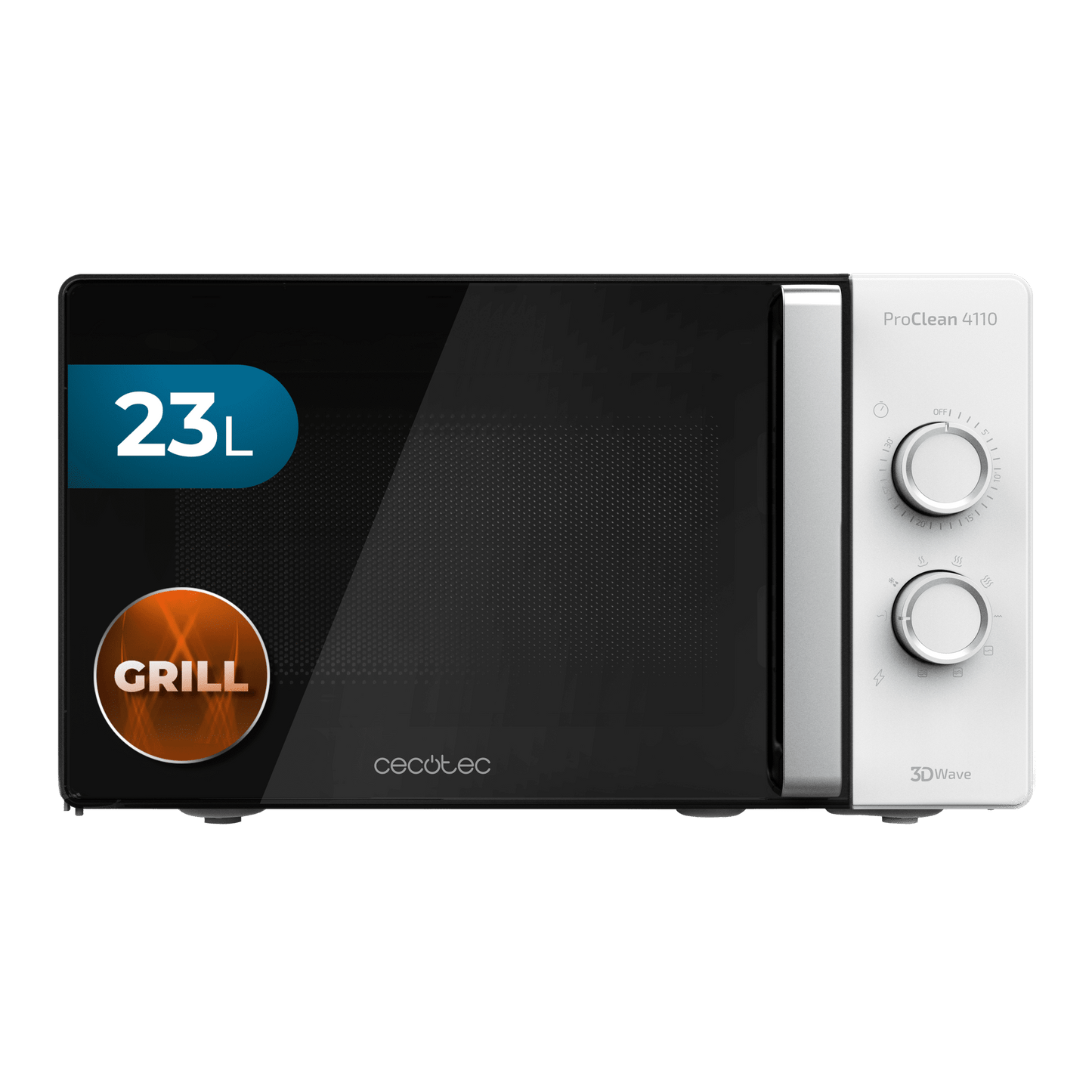 CECOTEC Proclean 4110 23L Grill Microwave (01547)