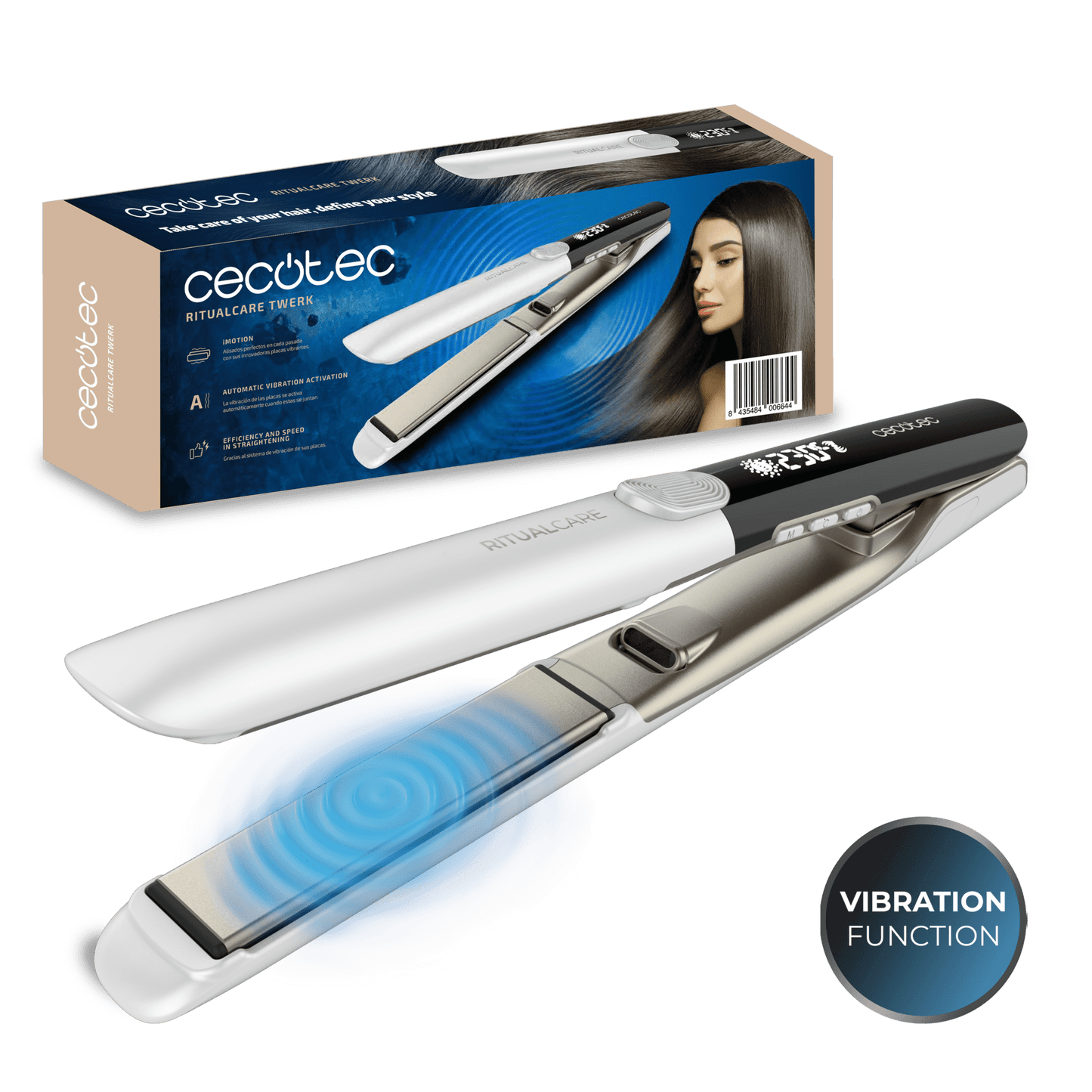 Hair Straightener CECOTEC RitualCare Twerk (00664)