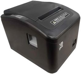 Impresora de tickets termica corte automatico y seal acustica de fin de impersion USB serial ethernet y WIFI negro
