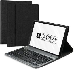 Funda con teclado keytab pro bt para tablet lenovo tab m1o FHD plus de 10.3' color negro