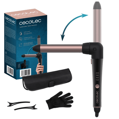Rizador Pelo CECOTEC TwistWaves 25mm (A01_EU01_100003)