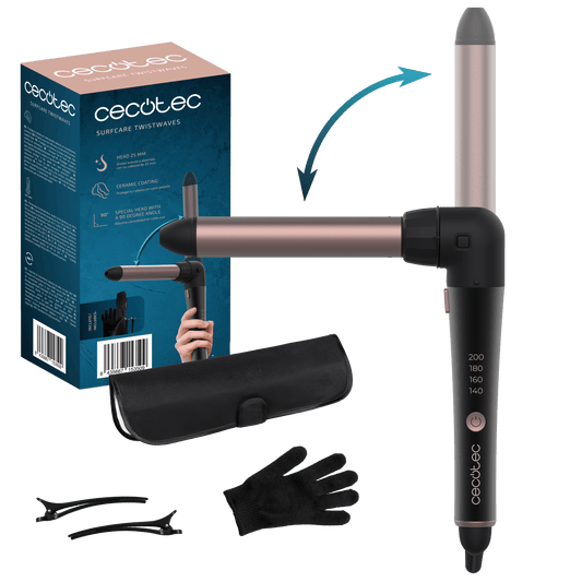 Rizador Pelo CECOTEC TwistWaves 25mm (A01_EU01_100003)