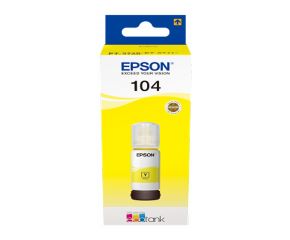Tinta 104 65ml amarilla para ecotank
