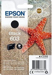 Tinta 603 negro 150 paginas aproximadamente