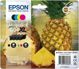 Tinta 604xl pack 4 cartuchos (negro, cian, magenta y amarillo)