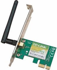 Tarjeta de red pci express inalambrica 2.4ghz 150mbps 1 antena 2dbi tl-wn781nd