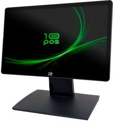 Monitor 15.6' ts-16hv tactil flat capacitiva 10 puntos 1920x1080 500cd/m2 350:1 VGA HDMI USB dimensiones 370x335x50mm VESA 75 x 100 2,59kg negro