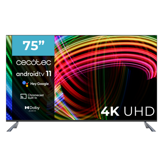 TV CECOTEC ALU30075S 75" LED 4K UHD Smart TV (02627)