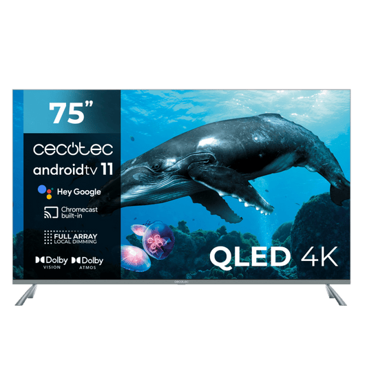TV CECOTEC VQU20075 75" QLED 4K UHD (02629)
