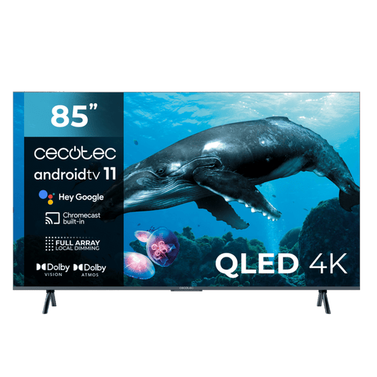 TV CECOTEC VQU30085+ 85" QLED 4K UHD Smart TV (03621)