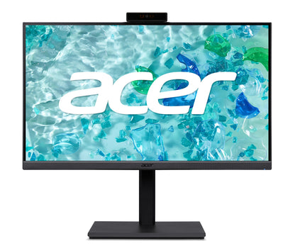 Monitor 27' vero b277udebmiiprczx 2560x1440 a 100hz qhd LED 4ms 350cd/m2 100m:1 16:9 2xHDMI 1xDISPLAYPORT 4xUSB altavoces 2x2w WEBCAM 5 MP regulable altura pivotante angulo visualizacion h:178 - v:178 inclinacion -5/+35 VESA 100x100 negro