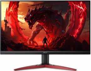 Monitor 23.8' nitro kg241 p3bip IPS 1920x1080 a 180hz full HD va LED 0.5ms 250cd/m2 16:9 HDMI DISPLAYPORT con soporte VESA 100x100 angulo visualizacion h:178 - v:178 color negro