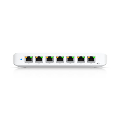 Ubiquiti Switch - ultra 8 puertos RJ45 con 7 puertos POE 42w RJ45 10/100/1000mbps sobremesa geastion managed (USW-ULTRA)