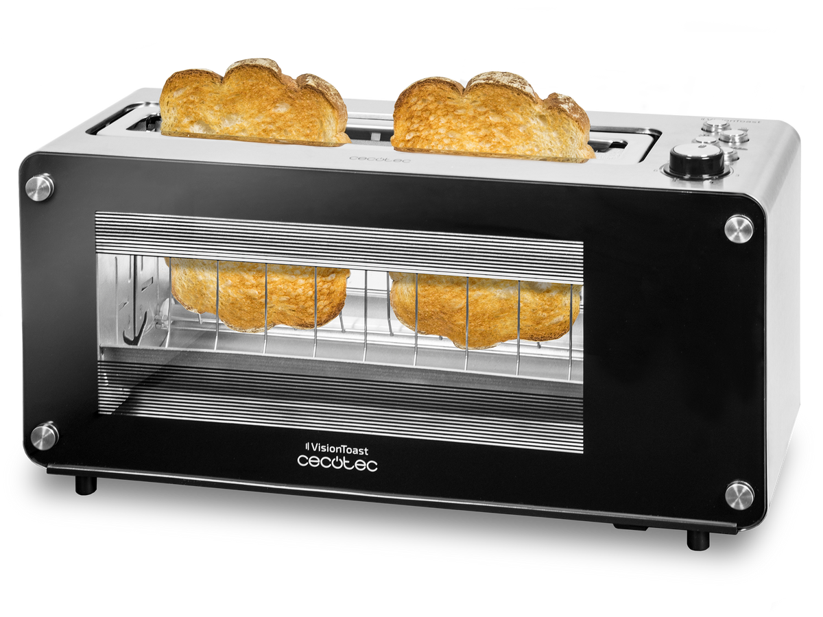 Tostador CECOTEC VisionToast 1260W 2 Tostadas (03042)