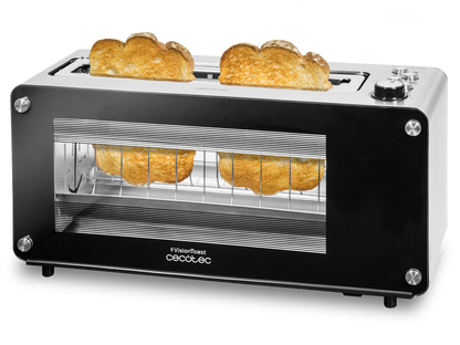 Tostador CECOTEC VisionToast 1260W 2 Tostadas (03042)