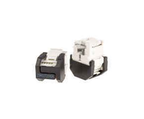 Conector RJ45 hembra UTP categoria 6 para patch panel (pack 8 udes.)