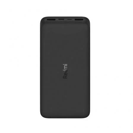 Powerbank Xiaomi 20000MAH Redmi Fast Charge Negro,bateria