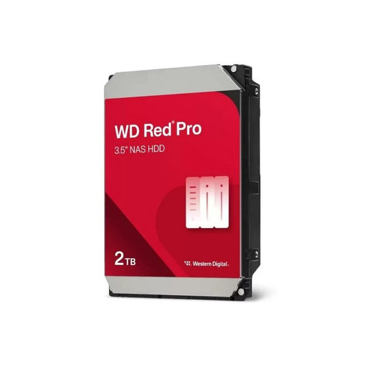WESTERN DIGITAL 2TB 3.5 SATA RED PRO HARD DRIVE
